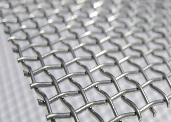 Engrenez la maille tissée inoxydable galvanisée par 3x3 d'alliage d'aluminium décorative en argent