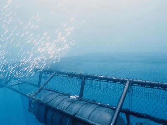 filet de pêche en mer de fil de polyester de 2.5mm-3mm pour l'agriculture d'aquiculture