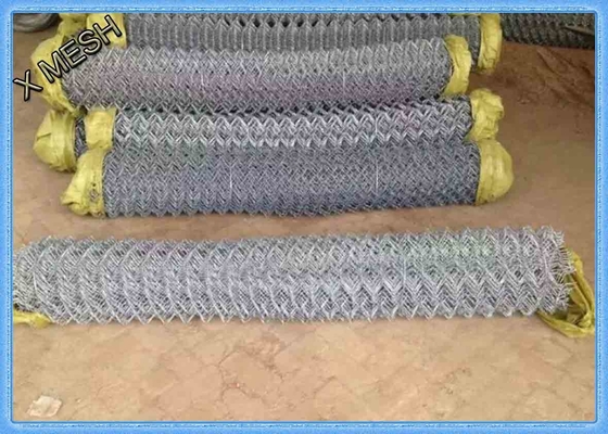 Norme galvanisée électrique de l&amp;#39;acier inoxydable ASTM A392 de tissu de couverture de barrière de chaîne de lien de chaîne