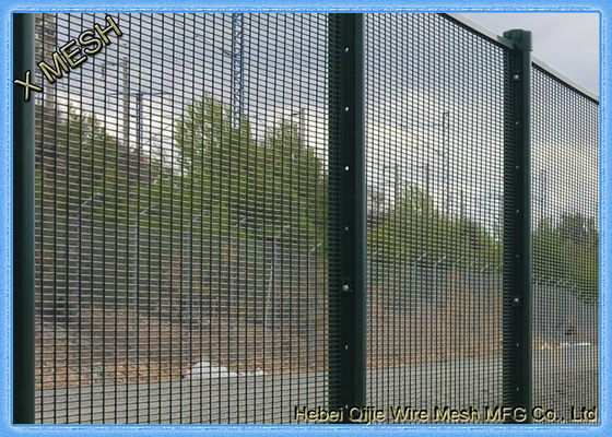 La sécurité de Clearvu 358 a galvanisé formation de panneaux de barrière/filets à mailles la « V » horizontale