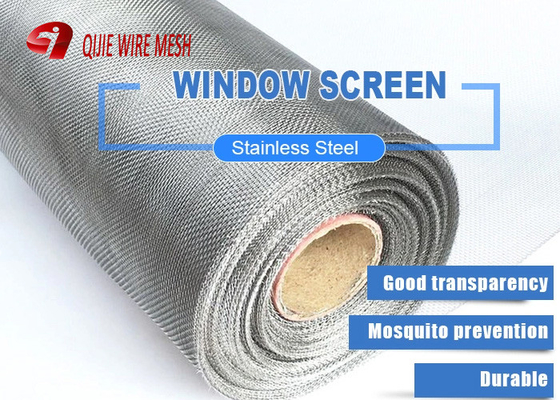 11 maille * maille d'écran de mouche de sécurité de fil de 0.8mm pour le criblage de fenêtre en aluminium