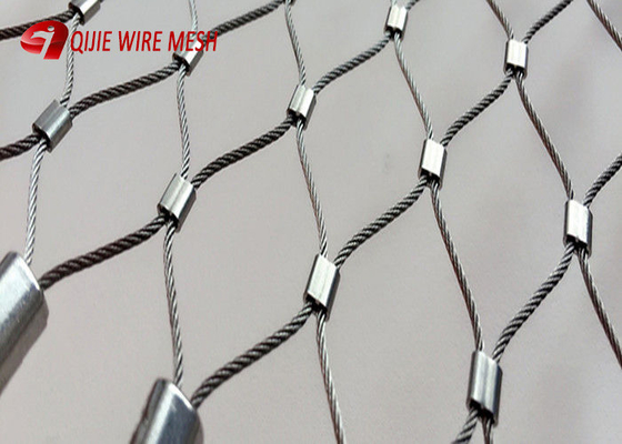 temps de Mesh Construction Metal Inox Cable de corde de l'acier inoxydable 7x7 résistant