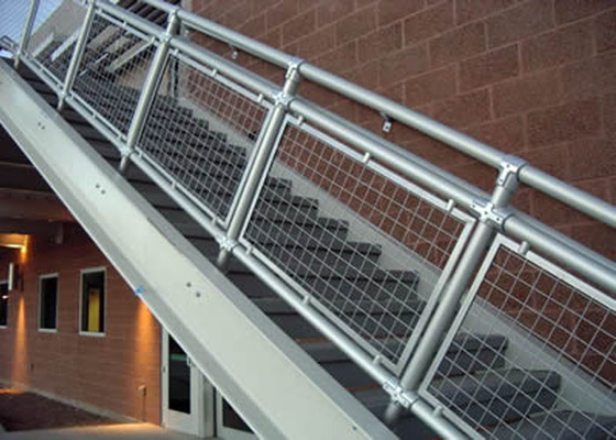 Maille sertie par replis par aluminium architectural Grilll au centre d'exposition de zoo de stade de théâtre