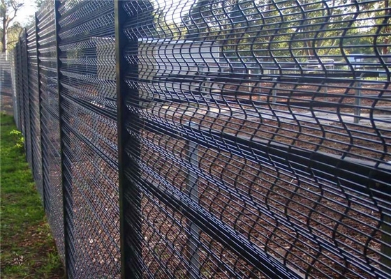 garde à haut risque de site d'anti de montée de maille de prison barrière de gril contre la clôture de frontière de vol 358 barrières de haute sécurité