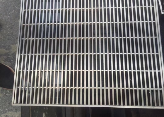 Le HDG pressent la grille en acier augmentée soudée de la maille 2mm en métal pour le conduit d'évacuation