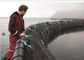 filet de pêche en mer de fil de polyester de 2.5mm-3mm pour l'agriculture d'aquiculture