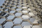 Épaisseur 2 mm 2,5 mm Maillage hexagonale d'acier inoxydable réfractaire