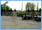 Clôture de sécurité de Temp du Canada 6FT*9.5FT, panneau provisoire durable de barrière, clôture provisoire de site