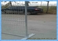Le PVC mobile a enduit la clôture provisoire de 6ftx10FT pour le chantier de construction