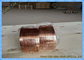 0,103 x 0,020 fils d'agrafage galvanisés par pouce de la boîte G25 bobine de 25 livres