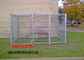 Ensembles complets de clôture à maillons de chaîne durables avec revêtement en vinyle de 10 pi de haut