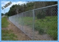 Fil galvanisé plongé chaud de cyclone de barrière de maillon de chaîne de 6 pieds pour la clôture rurale