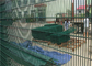 Feuilles soudées de fil de la construction 358 verts de revêtement de PVC pour des dalles en béton