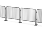 Poudre enduisant la barrière provisoire de construction, barrière provisoire de yard