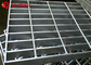 Bandes de roulement d'escalier discordantes en acier augmentées galvanisées plongées chaudes de drainage de maille en métal adaptées aux besoins du client