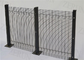 Panneaux soudés de barrière de grillage enduits par poudre pour la prison avec la perforation rectangulaire