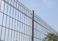 barrière incurvée par haute sécurité en métal de 2.1m x de 2.4m, clôture de Brc de grillage