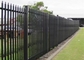 Barrière fixée au mur en acier antique de fer de tube de place de High Tensile Security de barrière de jardin