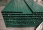 Barrière incurvée colorée verte Panels en métal de 5mm de taille décorative du diamètre 2m