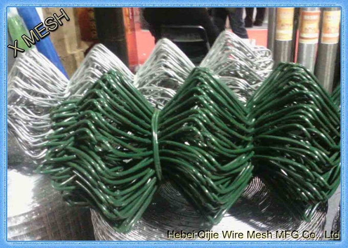 Maillon de chaîne enduit vert de PVC Fence-CLF001