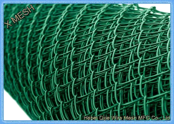 Maillon de chaîne enduit vert de PVC Fence-CLF002