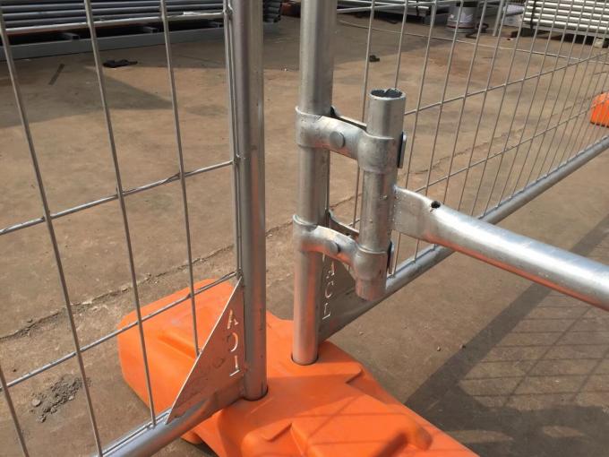 La barrière provisoire démontable Hot Dipped a galvanisé la barrière provisoire Panels de Panels Welded Mobile de barrière provisoire