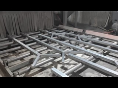 Courbes de recourbement de forme de v clôturant avec le revêtement de PVC pour l'aire de service d'aéroport