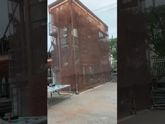 Maillage de façade métallique décoratif à 8 gauges pour mur de rideau