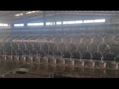 ASTM A 975 paniers en gabion revêtus en PVC à double maille tordue