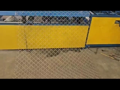 Cyclone à trous galvanisés 60x60 50 pieds en PVC enduit de clôture à chaîne hauteur 1,8 m