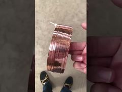 Fil de couture plat cuivré 2.25x0.5mm pour boîtes en carton