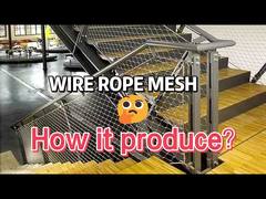 Filet de câble en acier Flexible X Tend 1,2 mm pour balustrade