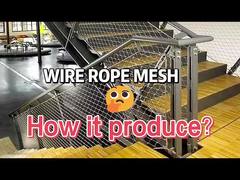 Grillage d'aviary tissé à la main, oxyde noir, 1,2 mm, 7 x 7