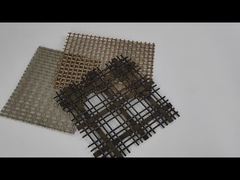 Maillage métallique décoratif en acier inoxydable doré en forme de diamant pour rideau ou décoration