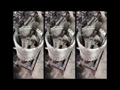 Fil barbelé concertina galvanisé enduit de PVC, fil barbelé concertina en acier inoxydable CBT-60 CBT-65