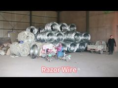 Bto-22 Cbt-60 Cbt-65 Bobine de rasoir concertina galvanisée