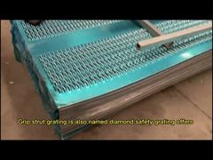 Grille en acier galvanisé inoxydable 2MM 240 * 4020MM / Plaques de marche antidérapantes