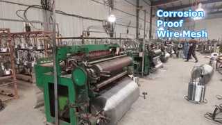 D'acier inoxydable Ss316 filet de fil soudé 1x30m rouleaux