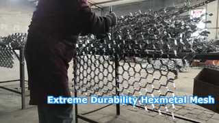 Maille Hexmetal pour une durabilité extrême