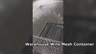 Conteneur en treillis métallique durable pour la logistique