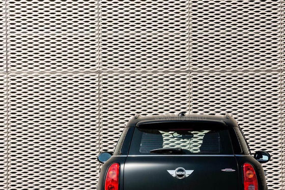 Métal augmenté protecteur Mesh Perforated Plain Weave d'acier inoxydable