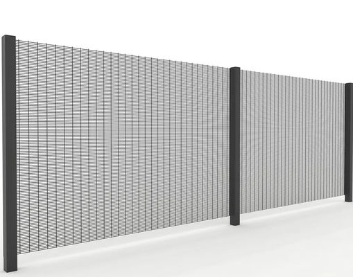 La poudre de Mesh Fencing Panels Glavanized Electrostatic de la haute sécurité 358 a enduit 2.9m