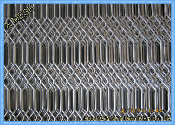 Maille augmentée galvanisée plongée chaude en métal, gril augmenté de maille d'acier inoxydable pour clôturer/Fidji