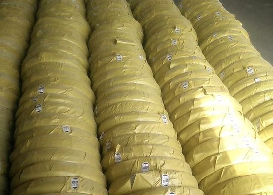 Fil obligatoire galvanisé par électro de fer d'immersion chaude de 21 mesures dans la couleur argentée