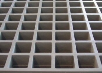 Matériau de qualité industrielle écologique esthétique antidérapant Produits en FRP Grille en fibre de verre