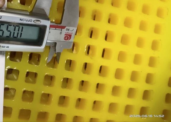 Crible vibrant en polyuréthane pour l'industrie minière et le charbon - Mailles de criblage Flip Flow