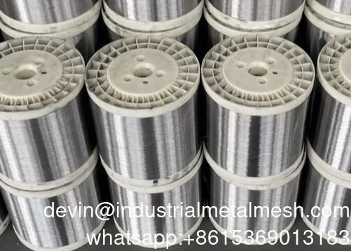 Vente d'usine AISI ASTM Ss 304 316L 0.12mm-2mm Fil d'acier inoxydable laminé à froid 0.8mm-1.5mm 1.4301 Prix du fil