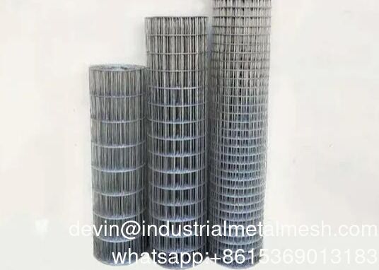 Faisceau de fil de fer en acier galvanisé en fil d'acier en tissu en maille de volaille en filet en fil de fer soudé