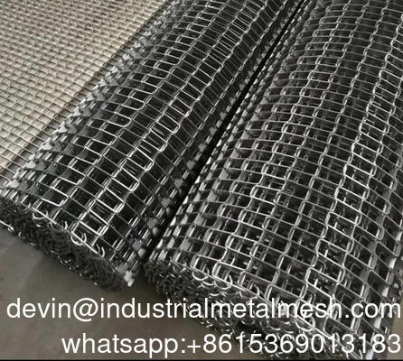 Horseshoe Conveyor Belt Metal U Shape Honeycomb Belt Mesh