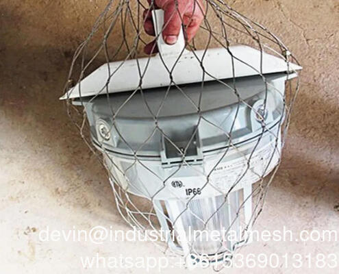 304/316 Stainless Steel Rope Mesh, Animal Enclosure Safety Flexible Woven Net